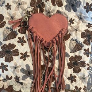 Rebecca Minkoff heart wristlet/coin purse